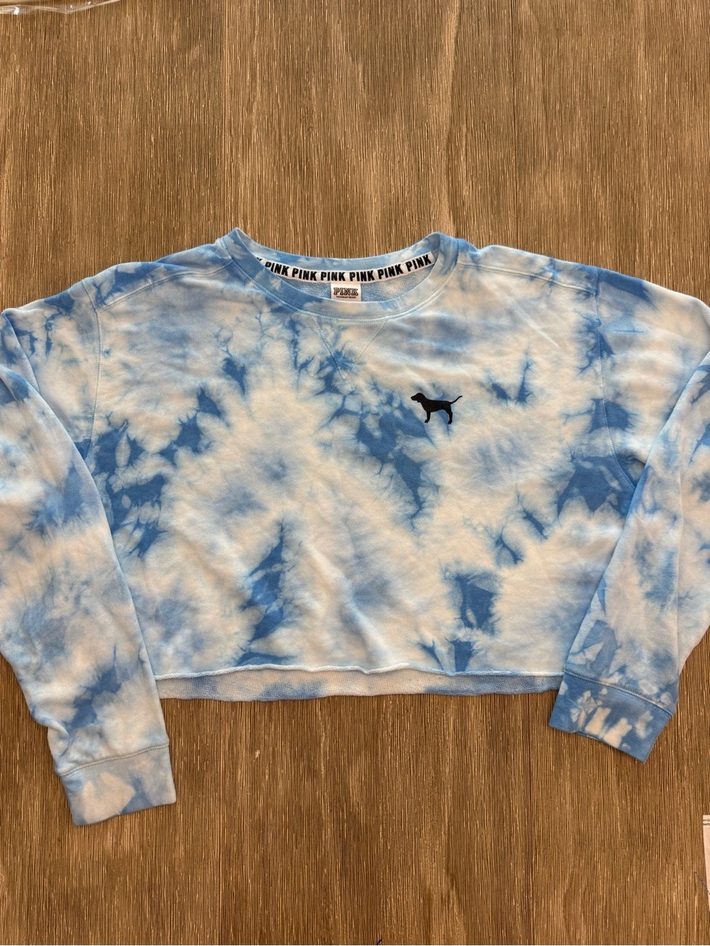 Victoria’s Secret PINK cropped crewneck sweatshirt loungewear